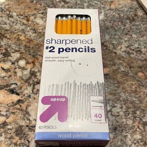 3/$15 NWT Target up and up 40 pencils sharpened